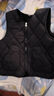 25新款秋季冬季女童男童加絨加厚兒童馬甲中大童寶寶外穿時(shí)尚背心 黑色 加絨保暖馬甲【拉鏈款】 140 推薦升高130-140CM 曬單實(shí)拍圖
