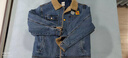 巴拉巴拉（BALABALA）【商場(chǎng)同款】男童棉服兒童牛仔外套新款童裝2025秋冬拼接 牛仔中藍88201 150 曬單實(shí)拍圖