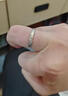 戚小米純S999足銀戒指男生食指環(huán)戒開(kāi)口戒2025新款高級感生日禮物送男友 999足銀逐光戒指【開(kāi)口可調節】 曬單實(shí)拍圖