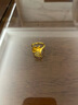 金至尊（3DG Jewellery）銀杏葉黃金戒指女款素圈足金戒指黃金首飾生日禮物計價(jià) 金重4.87克（配珠寶禮盒） 曬單實(shí)拍圖