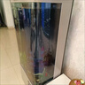 魚(yú)美軒金魚(yú)缸客廳小型家用立式自循環(huán)過(guò)濾一體生態(tài)玻璃小魚(yú)缸免換水族箱 純白色（有電梯送貨入戶(hù)） 長(cháng)40*寬40*高138CM 曬單實(shí)拍圖