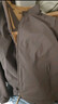 諾帝卡（NAUTICA）【商場(chǎng)同款】男裝秋冬新款防輕濺水雙面穿立領(lǐng)厚外套棉服男JO4309 橡皮棕20M L 曬單實(shí)拍圖