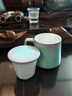 叁旬印象泡茶馬克杯創(chuàng  )意漸變陶瓷帶蓋茶水分離辦公室情侶杯子過(guò)濾水杯 印象馬克杯(漸變款)_水碧綠 曬單實(shí)拍圖