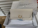 CHARLIE&KELLI品牌 CK輕奢包包女包時(shí)尚長(cháng)款錢(qián)包女士2026新款零錢(qián)包卡包手拿包 米白色【八倉速發(fā) 品牌禮袋】 曬單實(shí)拍圖