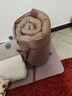北極狼（BeiJiLang）加絨睡袋成人保暖貝貝絨睡袋秋冬露營(yíng)戶(hù)外加厚防寒水晶絨便攜被子 暮山紫/3.0kg【貝貝絨保暖】 曬單實(shí)拍圖