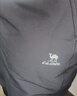 駱駝（CAMEL）加絨工裝褲男女防潑水直筒傘兵運動(dòng)褲 J35CAYL6024 幻影黑 L 曬單實(shí)拍圖
