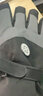 集衫坊保暖手套男女戶(hù)外冬天騎行防寒風(fēng)加絨厚觸屏女防水冬季棉滑雪手套 雪花圓標淺灰色(拼色) 曬單實(shí)拍圖