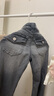 H&M女裝牛仔褲2025年秋季新款堆堆褲時(shí)尚低腰喇叭牛仔褲1293853 灰色 32 150/60 曬單實(shí)拍圖