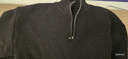 至唯秋冬季半高領(lǐng)拉鏈毛衣男日系潮牌寬松加厚外套保暖慵懶針織衫上衣 DSA058-1-MY6806黑色 2XL 【推薦140-160斤】 曬單實(shí)拍圖