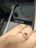 蘇十六和田玉錦鯉戒指女925銀輕奢食指戒開(kāi)口戒指環(huán)新年生日禮物送女友 925銀玉見(jiàn)錦鯉戒指【可調節】 曬單實(shí)拍圖
