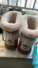 他她（TATA）雪地靴冬季鞋子2025新款棉鞋女加絨加厚時(shí)裝靴子KXL02DZ5 淺棕/米白（仿毛里） 37 曬單實(shí)拍圖