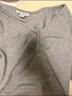 UR2026春季新款女裝簡(jiǎn)約褶皺紐扣式坑條肌理修身長(cháng)袖T恤UYB450011 花灰 L 曬單實(shí)拍圖