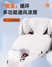 惠爾頓（Welldon）兒童安全座椅電動通風(fēng)涼席涼墊嬰兒車載寶寶汽車用 白色 曬單實(shí)拍圖