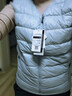 黑冰輕暖舒適男款薄款600+蓬鵝絨羽絨馬甲 FDE8131 灰藍 M 曬單實(shí)拍圖