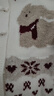 森馬（Semir）針織開(kāi)衫女冬半高領(lǐng)小狗提花牛角扣毛衫寬松2025上衣109725106003 曬單實(shí)拍圖