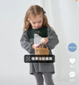 babylove【清倉】【紡軟織柔】女寶寶連衣裙春秋款純棉嬰兒裙子公主裙女裙 安納西午后 110 cm 曬單實(shí)拍圖