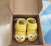 小茸低幫魔術(shù)貼貓頭鷹 0-3歲嬰幼兒學(xué)步前鞋 家居羊毛鞋保暖縫制無(wú)膠 黃色 14.5 適合腳長(cháng)13-13.5cm 曬單實(shí)拍圖