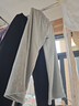 優(yōu)衣庫偏短款女裝運動(dòng)寬腿褲闊腿褲寬松衛褲481248 03 灰色 XS /150/60A 曬單實(shí)拍圖