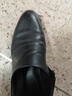 YRC意爾康男鞋商務(wù)正裝皮鞋休閑增高軟底真皮鞋男上班面試結婚新郎鞋 品牌清倉撿漏/黑色單鞋 42 曬單實(shí)拍圖