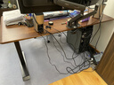 9am智能電動(dòng)升降桌Pesk旗艦版 北美黑胡桃實(shí)木 站立辦公桌老板桌1.6m 曬單實(shí)拍圖