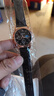 【網(wǎng)紅爆款】商務(wù)腕表石英運動(dòng)表休閑皮帶男女手表 黑色 曬單實(shí)拍圖