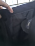 杉杉（FIRS）高彈力牛奶絲男褲秋冬加厚男士商務(wù)休閑褲西褲 黑色 35  曬單實(shí)拍圖