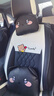 車(chē)鞍 汽車(chē)坐墊卡通皮革汽車(chē)座套全包四季通用座椅套墊免拆洗 糖果熊全皮-神秘黑-卡通版(五座) 五座全車(chē)-留言車(chē)型 曬單實(shí)拍圖