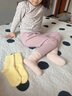 自由系兒童襪子加厚秋冬季水貂絨男女童加絨毛圈睡覺(jué)寶寶珊瑚絨睡眠保暖 曬單實(shí)拍圖