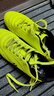 回力足球鞋碎釘tf底足球訓練鞋成人中小學(xué)生通用0305 41 熒光黃 曬單實(shí)拍圖
