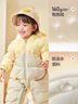 巴拉巴拉童裝嬰兒羽絨服連體衣2025寶寶冬裝加厚哈衣爬服萌趣208425120214 曬單實(shí)拍圖