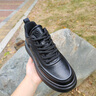 奧康高幫休閑板鞋男2026春季新款中幫工裝馬丁靴子男厚底增高運動(dòng)鞋 墨玉黑 41 曬單實(shí)拍圖