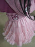 兒童tutu裙兔兔裙公主裙短裙女童半身裙蓬蓬裙女生節日禮物裙子 粉色 140 (L) (身高120-140cm） 曬單實(shí)拍圖