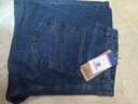 AEMAPE高端蘋(píng)果男士100%純棉牛仔褲春秋款寬松闊腿高腰深襠寬腿大碼長(cháng)褲 【夏薄款】藍色 36  (2尺8) 曬單實(shí)拍圖