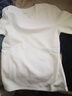 拇指白小T熱力加厚加絨男士長(cháng)袖T恤秋冬保暖百搭打底衫 皓白 S 曬單實(shí)拍圖