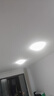 松下（Panasonic） LED燈吸頂燈客廳臥室燈具書(shū)房餐廳燈具廚房燈吸頂燈臥室吸頂燈 24W-圓形素白HHXC2221L 曬單實(shí)拍圖