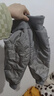 贏(yíng)一貝（Yingyibei）嬰幼兒加絨加厚寶寶褲子冬裝保暖褲羽褲小童高腰護肚臍男童女 灰色 90碼適合身高90cm 曬單實(shí)拍圖