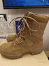 京甄良工訓練靴新式沙漠靴作戰靴男戶(hù)外運動(dòng)高幫減震反絨真牛皮戶(hù)外登山靴 曬單實(shí)拍圖