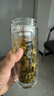 希諾（heenoor）雙層中空鋼化玻璃杯摔不爛的保溫水杯茶水分離男士2025防摔耐高溫 【500ml】【一帆風(fēng)順】弧度鋼本 曬單實(shí)拍圖