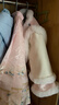 安妮優(yōu)兒（Anneyol）格格服女童漢服冬季古裝兒童冬裝國風(fēng)加厚旗袍裙拜年服 粉色 110 曬單實(shí)拍圖