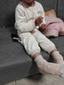 babylove【彩虹全能衣】寶寶套裝秋冬護肚恒溫保暖薄夾棉嬰兒家居服棉服 汐藍粉 90 曬單實(shí)拍圖