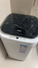海爾（Haier）洗衣機小型全自動(dòng) 迷你嬰兒內衣洗衣機租房一人用 內衣褲洗小型家用 3KG 國家補貼15%XQBM30-218 曬單實(shí)拍圖