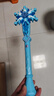 元族魔法棒兒童生日禮物玩具小女孩公主愛(ài)莎公主小魔仙玩具裝扮 發(fā)光冰雪魔法棒藍色 曬單實(shí)拍圖