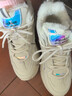 鴻星品斷碼高幫棉鞋女加絨加厚老爹鞋2025冬季大碼41一43學(xué)生運動(dòng)小碼鞋 米色加絨升級真皮版 37 曬單實(shí)拍圖