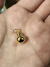 六福珠寶足金葫蘆黃金吊墜掛墜不含項鏈 計價(jià) L01GTBP0009 1.30克(含工費100元) 曬單實(shí)拍圖