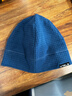 WRELS秋冬保暖運動(dòng)帽子男戶(hù)外徒步抓絨透氣護耳帽跑步訓練護額防風(fēng)冷帽 藍色 曬單實(shí)拍圖