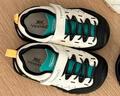 英氏（YEEHOO）童鞋兒童運動(dòng)鞋2025秋季新款透氣輕便沙灘鞋涉水寶寶洞洞鞋 白綠色 24 碼-適合腳長(cháng)14.9-15.2cm 曬單實(shí)拍圖