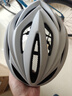 永久（FOREVER）自行車(chē)騎行頭盔磁吸風(fēng)鏡山地公路車(chē)男女一體成型安全帽頭圍可調 皓月白【銀離子99%抑菌防臭】 除菌防臭 減震防震 曬單實(shí)拍圖
