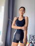 羽克泳衣女款連體平角2025新款保守顯瘦大碼泡溫泉專(zhuān)業(yè)競速游泳衣套裝 黑灰【X型肩帶 更顯線(xiàn)條】 XL 【建議體重110-120斤】 曬單實(shí)拍圖