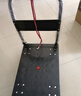樂(lè )優(yōu)佰易 小推車(chē)平板手推車(chē) 72*47cm4寸TPR輕音耐磨承重500斤 裝修搬家小拖車(chē)搬運車(chē)小拉車(chē)手拉貨車(chē)折疊拖車(chē) 曬單實(shí)拍圖