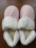 京東京造外穿加厚鞋底【可翻蓋】毛絨秋冬保暖包跟棉拖鞋女士粉紅37-38 曬單實(shí)拍圖